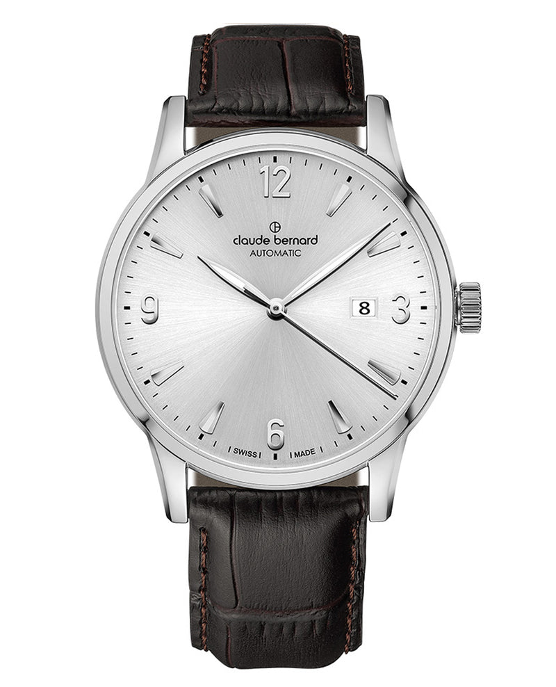 Claude Bernard Classic Automatic Argenté - 80091 3 AINN